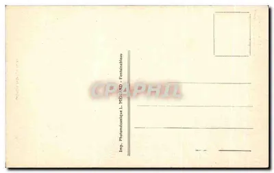 Fontanna Diany — Pałac w Fontainebleau — Kolekcja Artystyczna L. M. — Rewers