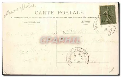 Vernoil-le-Fourrier — Widok ogólny — Ch. Richard, zegarmistrz-fotograf, Vernoil (zarejestrowane) — Rewers