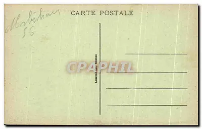 Presqu'île de Quiberon — Vista tirada de Port-Bara para o Sul — n° 3189 — Verso