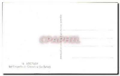 Kaplica Croachou (Le Suller) — Loctudy — wydawnictwo Pouillot-Elianno — Rewers
