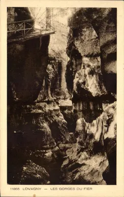 Lovagny — As Gorges do Fier — Coleção Les Deux Savoies