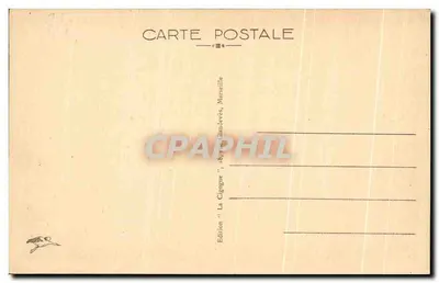 Orange — Amphiteatr rzymski — Wydawnictwo 'La Cigogne', Marsylia — Rewers