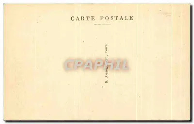 Crozant (Creuse) — Ruinas del castillo. Vistas del confluente — R. D. — Reverso