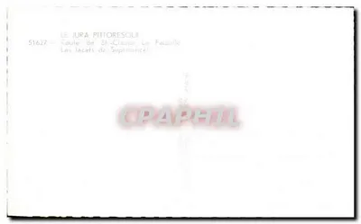 Les lacets de Septmoncel — Route de St-Claude, Piekliwy Jura — 51627 — Rewers