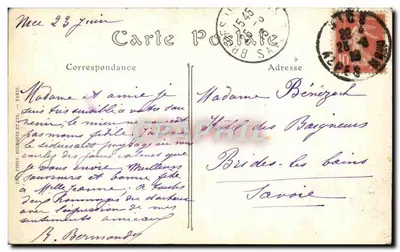 NICE (Alpes-Maritimes) — A Estátua de Gambetta — ND. Fot. n° 913 — Verso