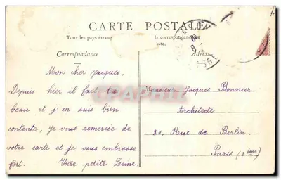 Gérardmer — La Roche du Lac — Clichés et édition A. Largeron — Rewers