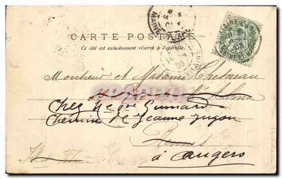 Fontainebleau — Il Castello — Cour des adieux — V.P. 6 — Editore: Gaulainière — Verso