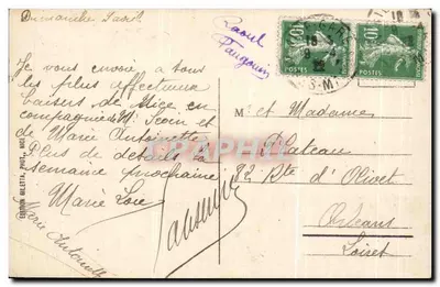 Nice - Jardins des Palmiers Albert Ier — Editora Giletti, n°45 — Verso