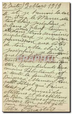 Brzegi Loiret, krajobraz blisko Młyna Béchets — ND. Fot. — n° 153 — Rewers