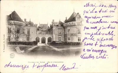 Castelo do Lude - Cour d'Honneur — T. Foucault, Le Lude, n°2