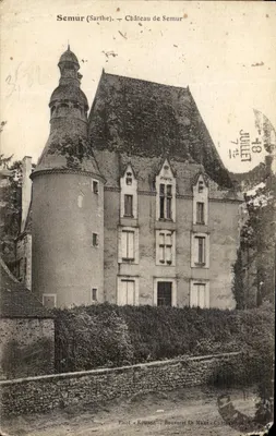 Semur (Sarthe) — Château de Semur — Édition Bouveret Le Mans
