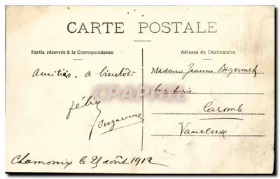 Pont de glace — Mont-Blanc — Fairraz, phot., Chamonix — Reverso