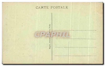 Le Puy - O Dyke vulcânico de Aiguilhe e a Igreja de São Miguel — Béguin, Avenida Jackson, Vichy — Verso