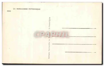 नॉर्मैंड मकान - सेंट-पियर चर्च - प्रकाशक ले कूबे, संख्या 4582 — पीछे