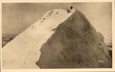 Cume do Puy Mary no inverno — Arredores de Salers (Cantal) — Les Editions d'Art Yvori, Paris