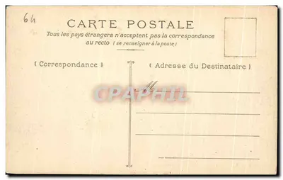 Vale de Ossau — Lago de Artouste — Edit. M.P. n°274 — Verso