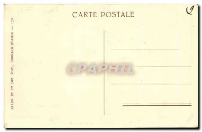Kayserberg — Il Castello — Braun & Cie, Dornach — Verso