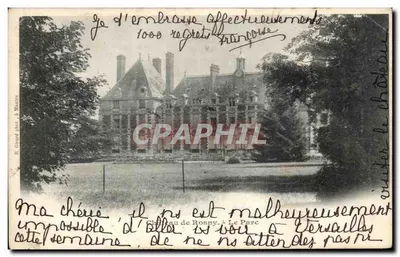 Château de Rosny - Le Parc — éditeur R. Girard phot. à Mantes