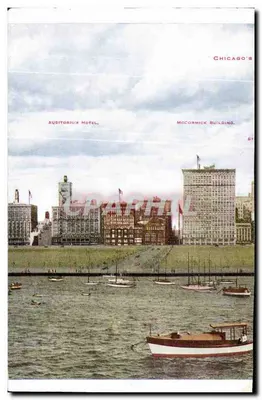 Puerto de Embarque, Cerca del Extremo Oriental — Puerto de Embarque Municipal, Chicago — editor desconocido — Reverso