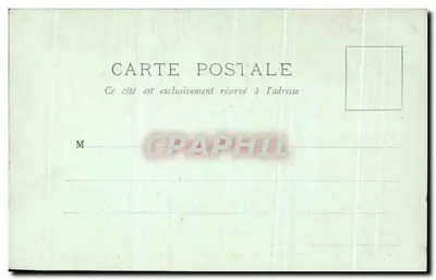 Fontainebleau — O Palácio — Cabinet de Toilette do Papa — LL. — N° 68 — Verso
