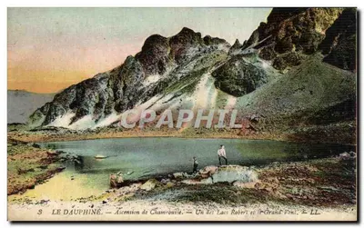 Le Dauphiné — Ascensão de Chamrousse — Um dos Lagos Robert e o Grande Vent — LL