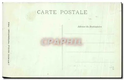 Le Portel — La Plage et les Falaises — L.L. — n°37 — Achterkant