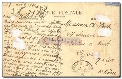 Castres - Cztery mosty nad Agoût — Le Tarn Illustré, n°7, P.X. — Rewers