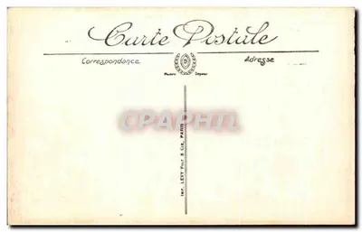 Reims après les Bombardements — La Cathédrale, vue d'ensemble (côté Nord) — LL, n° 508 — Verso