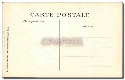 Arras — O Hotel de Ville e a torre hall — destruídos em 1914-15 — Verso