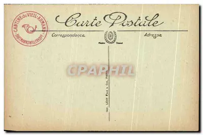 Vieil Armand — Monument dos Chosteurs — Verso