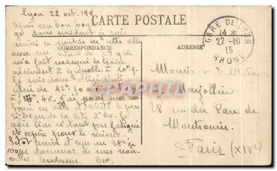 LYON — The Entrance to the Parc de la Tête d'Or and the Monument to the Legionnaires of the Rhône — LL. — Back