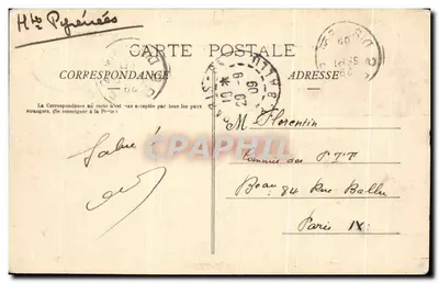 Lourdes — Panoramiczny widok na Bazylikę — Les Pyrénées Illustrées, n° 922 — Rewers
