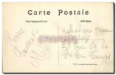 Zbrodnia w Reims — Ulica blisko katedry — Wydawca Edia Paris-Versailles, nr 88 — Rewers