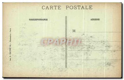 Bois de la Vache e trincheira da Falaise — Herbécourt (Somme) — Visé Paris 290 bis — Verso