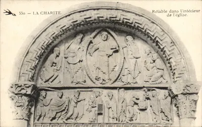 La Charité — Retábulo no interior da igreja — série 550