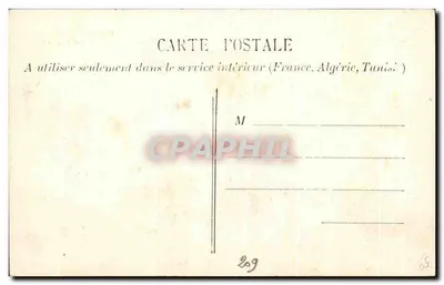 La Charité — Retábulo no interior da igreja — série 550 — Verso