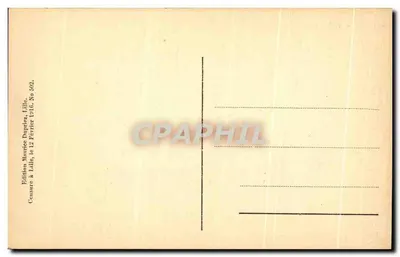 Lille - Il caffè Jean prima del crollo — Edizione Maurice Duprize, No 502 — Verso