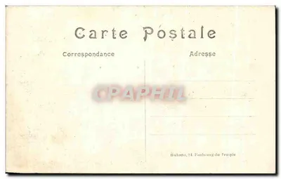 Catedral de Reims — Detalhes da destruição após o bombardeio pelos alemães — A. R. — Verso