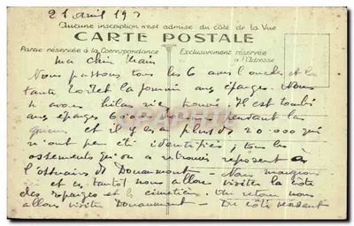 Les Éparges — Ravin de Souveaux, combats du 15 et 16 abril de 1915 — editor não visível — Verso