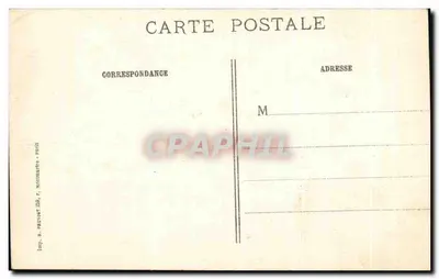 Mont-sur-Meurthe — Casas destruídas pelo bombardeio — J. Courcier, 8, rue Simon-le-Franc, Paris — Verso