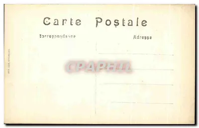 Revigny (Meuse) — A rue de Vitry e o Hôtel de Ville após o bombardeio — A. Humbert, foto-editora, St-Dizier, visto 2 — Verso