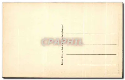 De oevers van de Rance - De brug van Sint-Hubert - G. M. - Kust van Esmeralda — Achterkant