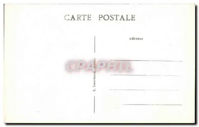 Saint-Benoît-sur-Loire (Loiret) — Abpia w czasach klasztoru — I. Lenormand, Orléans — Rewers