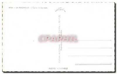 La Rochelle - La Iglesia de San Salvador — Éditions Artéfiques, Nîor — Reverso