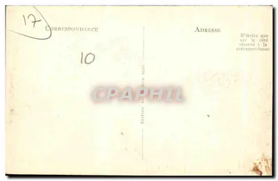 Saint-Palais-sur-Mer — Estudo de Pinheiros — Éditions du Palais Bleu, n° 120 — Verso