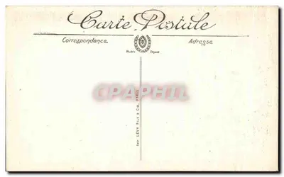 Interior da Igreja de São Waast — Bethune 1914 — editor Lévy Frères & Cie, Paris — Verso