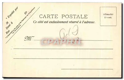 Montferrand — Casa do Senhor de Beaujeu — N. D. Paris — Verso