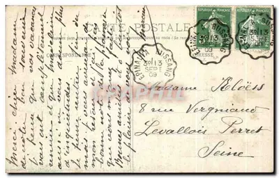 Ruiny zamku ORTENBERG na górze Bittesberg — Piekna i historyczna Alzacja — Foto Homéyer i Ehret Epinal — Rewers