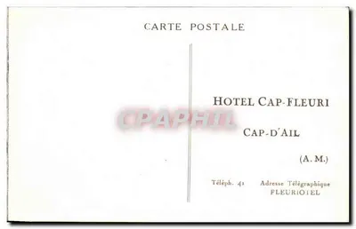 Cap d'ail — Park Hotel Cap Fleurir — Rewers
