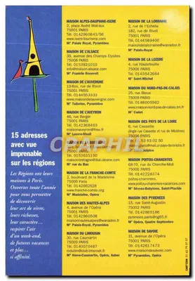 Paris — 15 casas para sair para a França — editor não visível — Verso